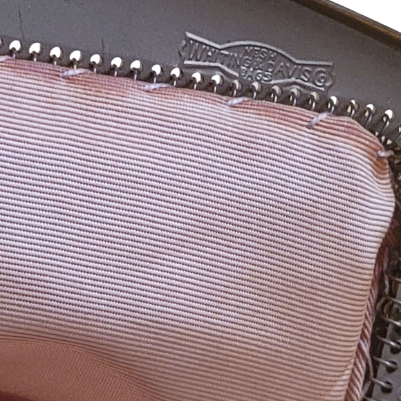 Whiting & Davis Co Gold Mesh Evening Bag - Picture 11 of 11